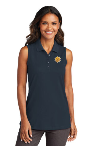 Port Authority Ladies Dry Zone UV Micro-Mesh Sleeveless Polo