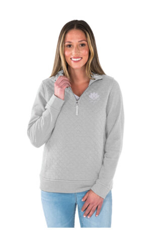 Womens Franconia Quilted Pullover